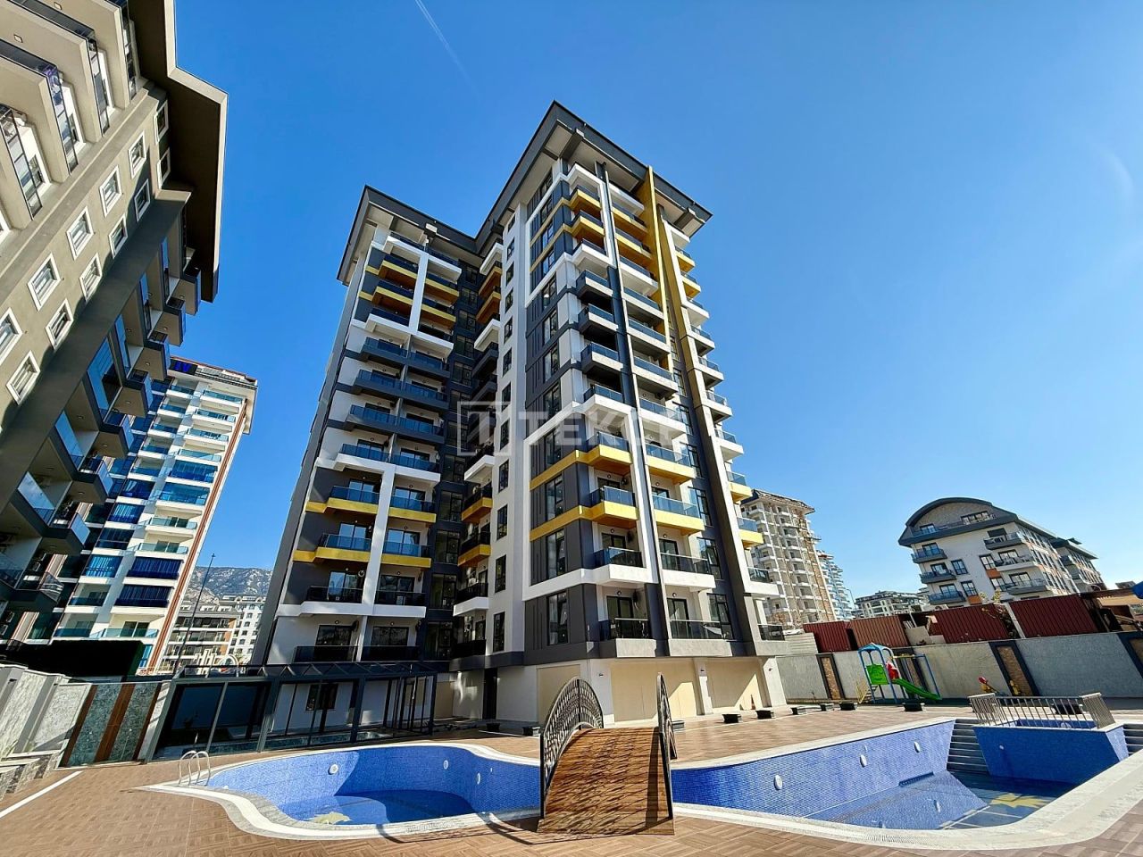 Апартаменты в Алании, Турция, 55 м² - фото 1