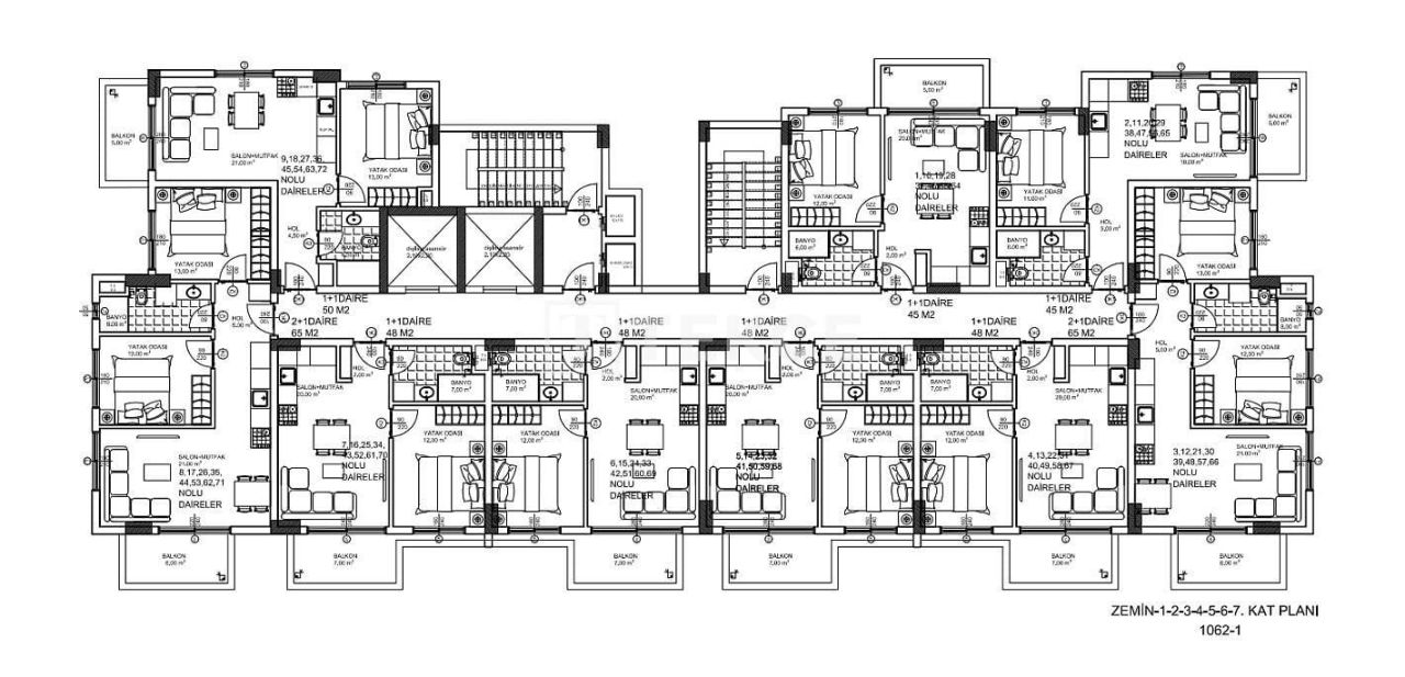 Пентхаус в Алании, Турция, 135 м² - фото 10
