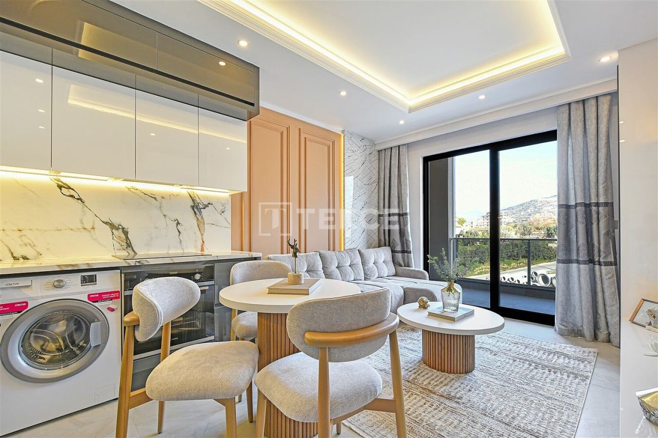 Апартаменты в Алании, Турция, 65 м² - фото 17