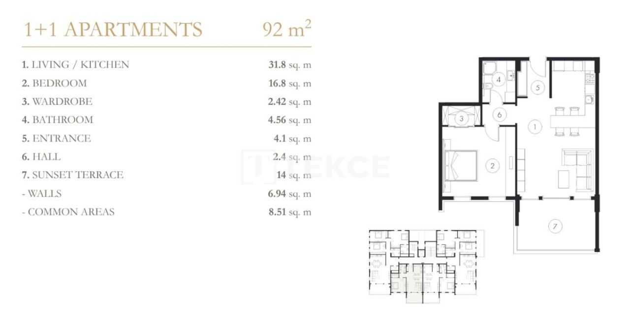 Апартаменты в Алании, Турция, 210 м² - фото 17