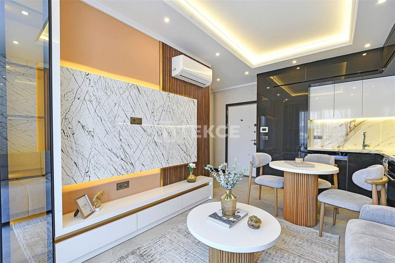 Апартаменты в Алании, Турция, 65 м² - фото 19