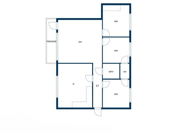 Квартира в Ямся, Финляндия, 79 м² - фото 2