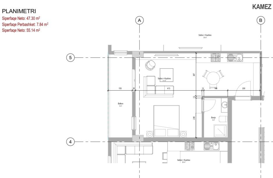 Квартира в Тиране, Албания, 50 м² - фото 4