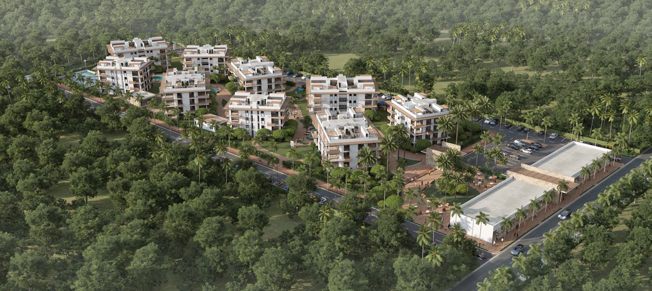 Апартаменты в Пунта-Кана, Доминиканская Республика, 61.65 м² - фото 2