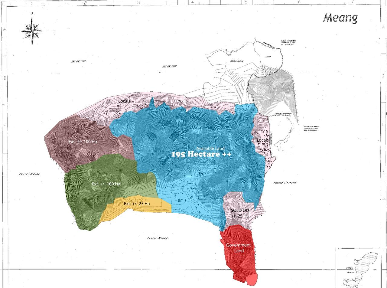 Земля в Нуса-Лембонган, Индонезия, 19 500 сот. - фото 8