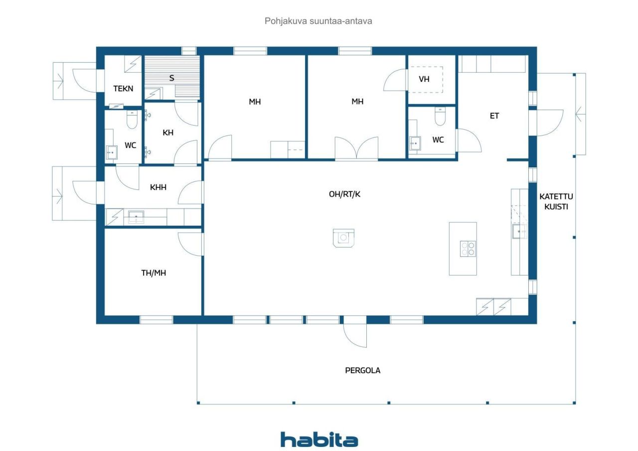 Дом в Кераве, Финляндия, 130 м² - фото 2