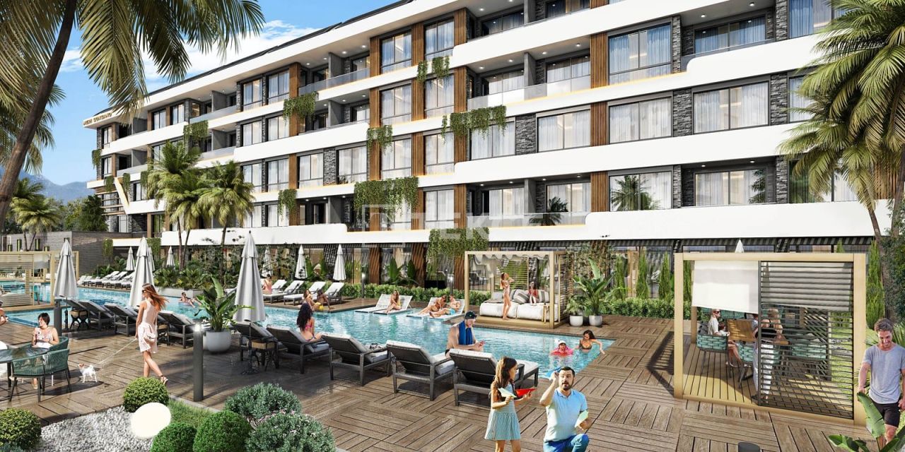 Апартаменты в Алании, Турция, 52 м² - фото 8