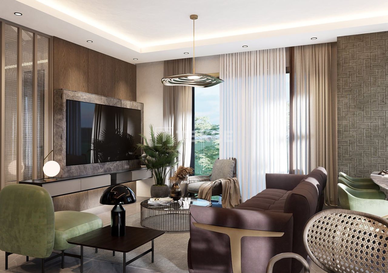 Апартаменты в Алании, Турция, 52 м² - фото 12