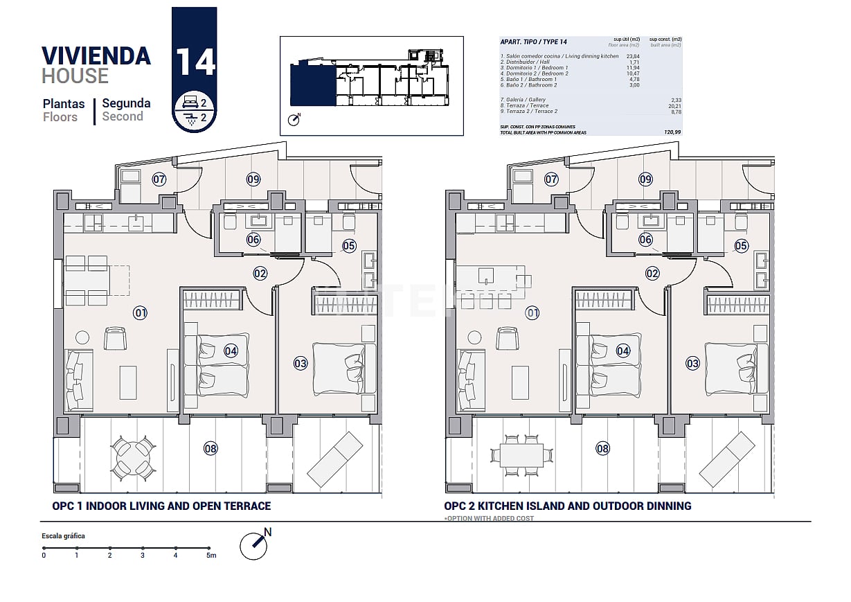 Апартаменты в Вильяхойосе, Испания, 86 м² - фото 17