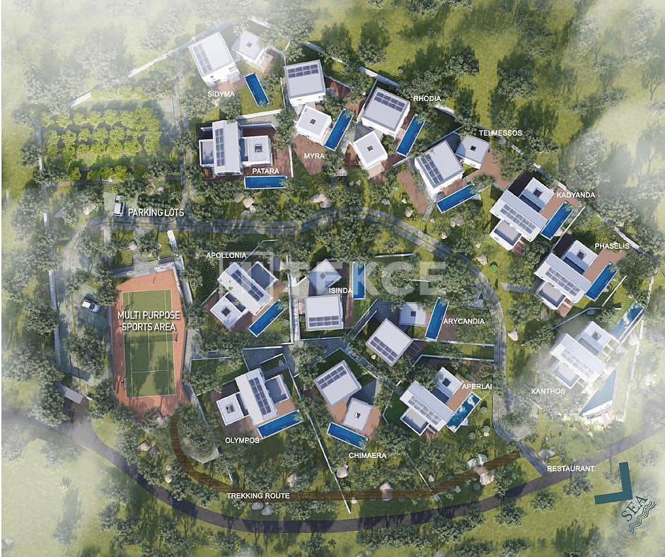 Вилла в Каше, Турция, 240 м² - фото 18