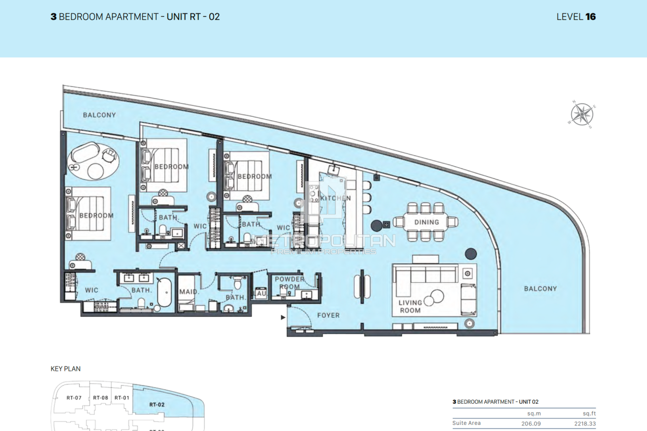 Пентхаус в Рас-эль-Хайме, ОАЭ, 269 м² - фото 4