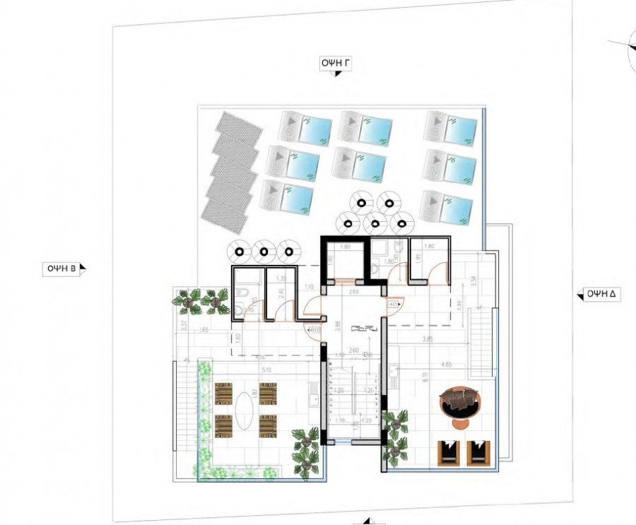 Апартаменты в Ларнаке, Кипр, 110 м² - фото 14