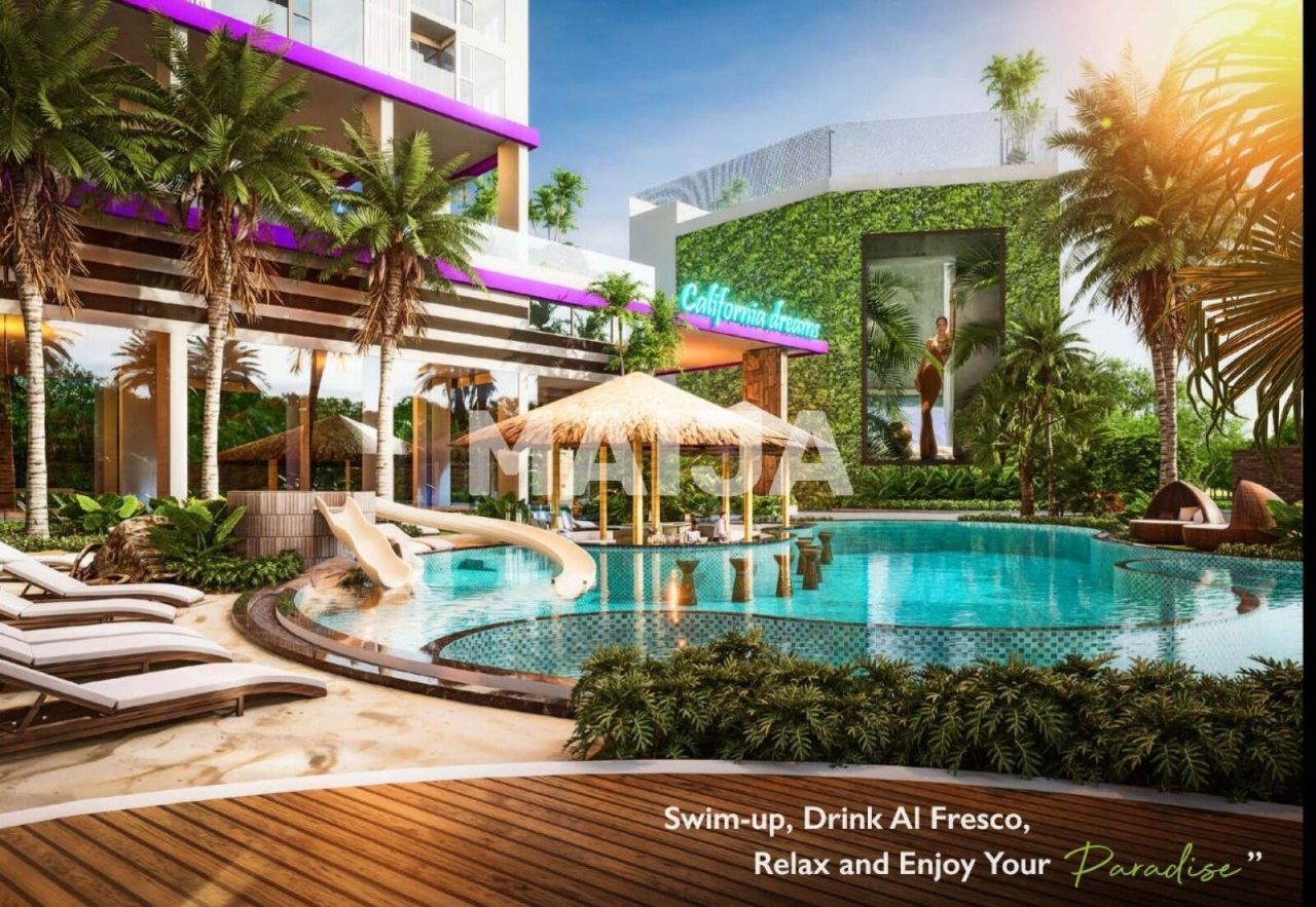 Апартаменты в Паттайе, Таиланд, 37 м² - фото 1