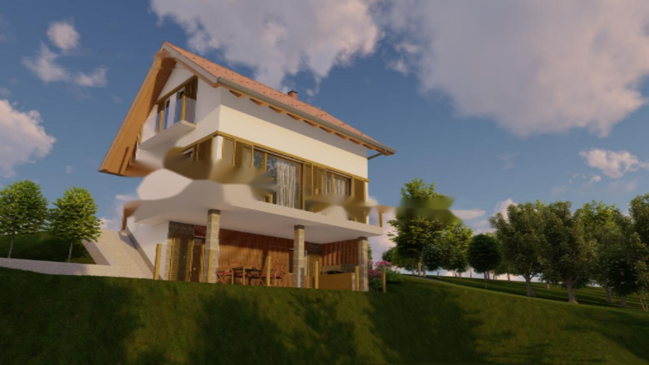 Земля в Бледе, Словения, 668 м² - фото 1