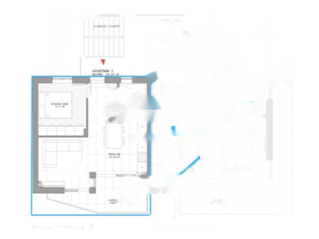 Квартира в Опатии, Хорватия, 46 м² - фото 3