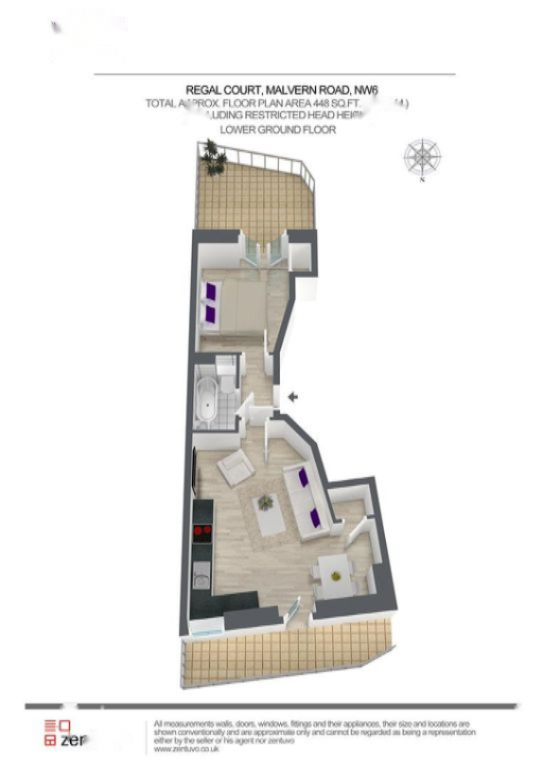 Квартира в Лондоне, Великобритания, 42 м² - фото 4