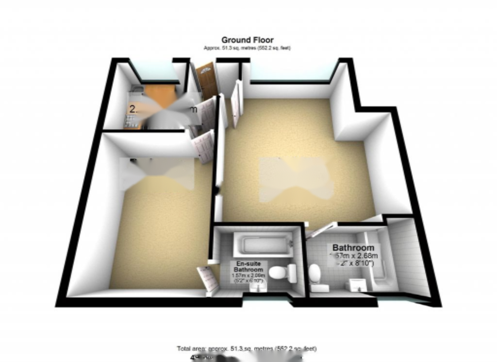 Квартира в Лондоне, Великобритания, 51 м² - фото 3