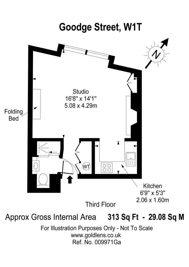 Квартира в Лондоне, Великобритания, 29 м² - фото 6