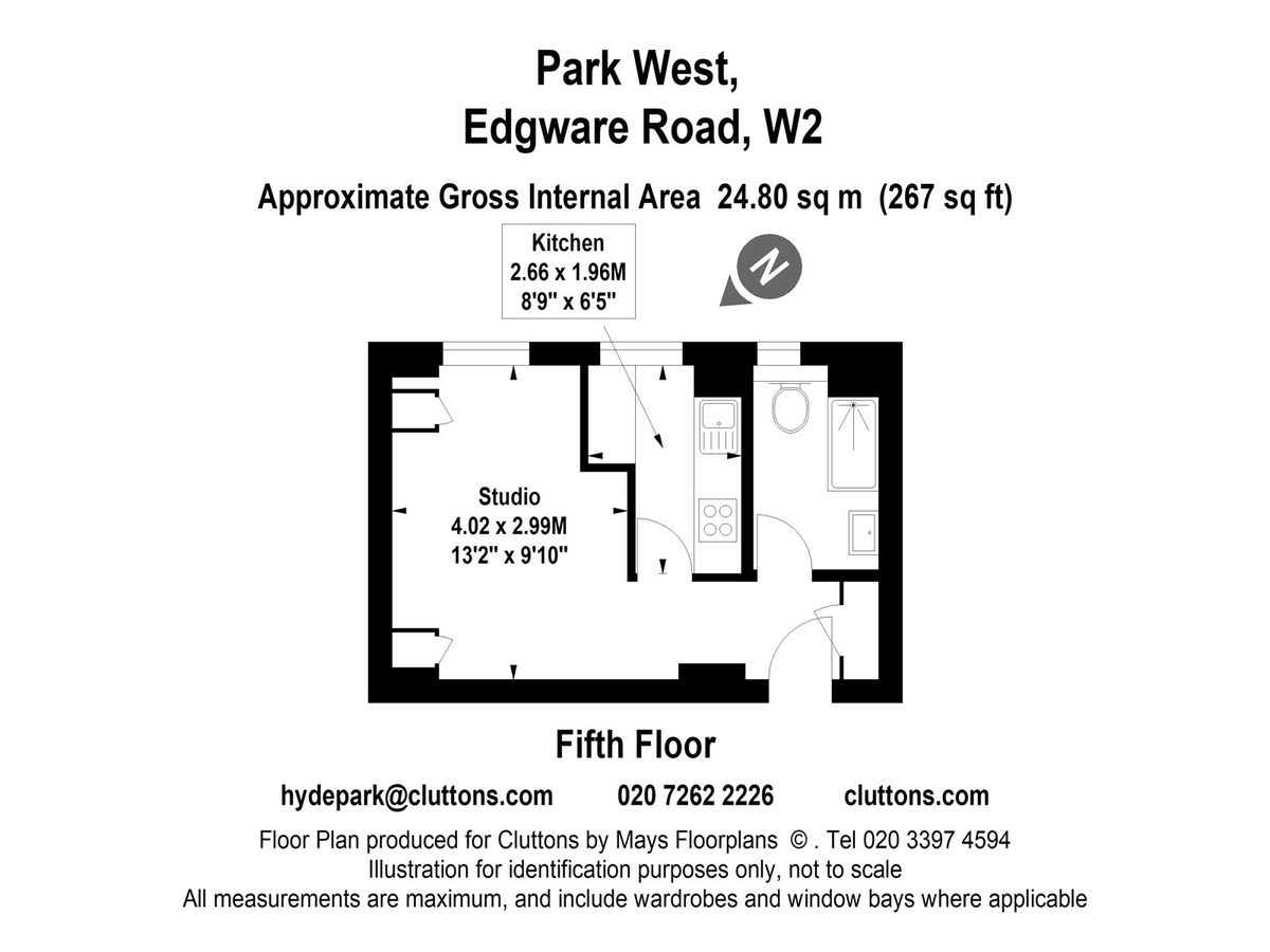 Квартира в Лондоне, Великобритания, 25 м² - фото 6