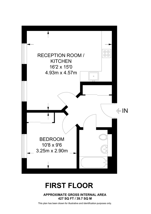 Квартира в Лондоне, Великобритания, 40 м² - фото 7