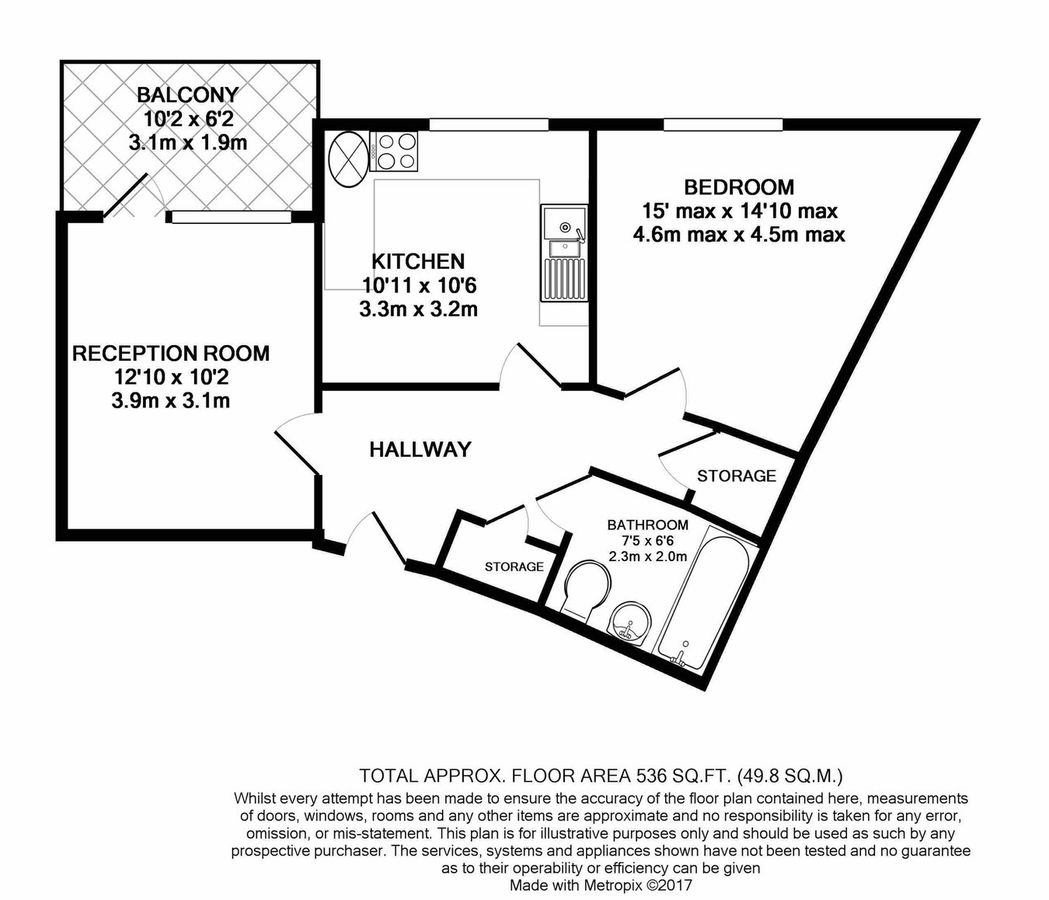 Квартира в Лондоне, Великобритания, 50 м² - фото 7