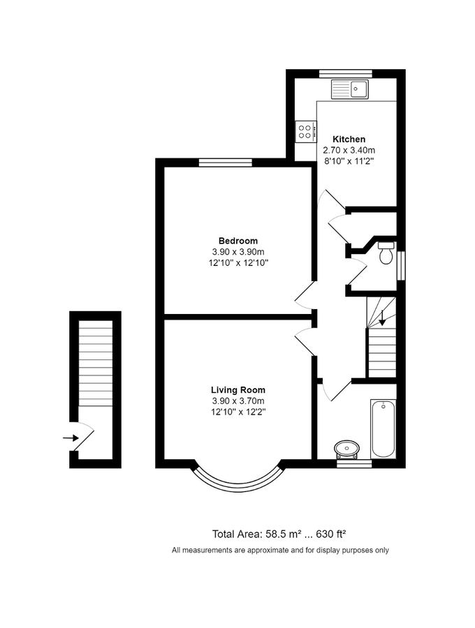 Квартира в Лондоне, Великобритания, 59 м² - фото 7