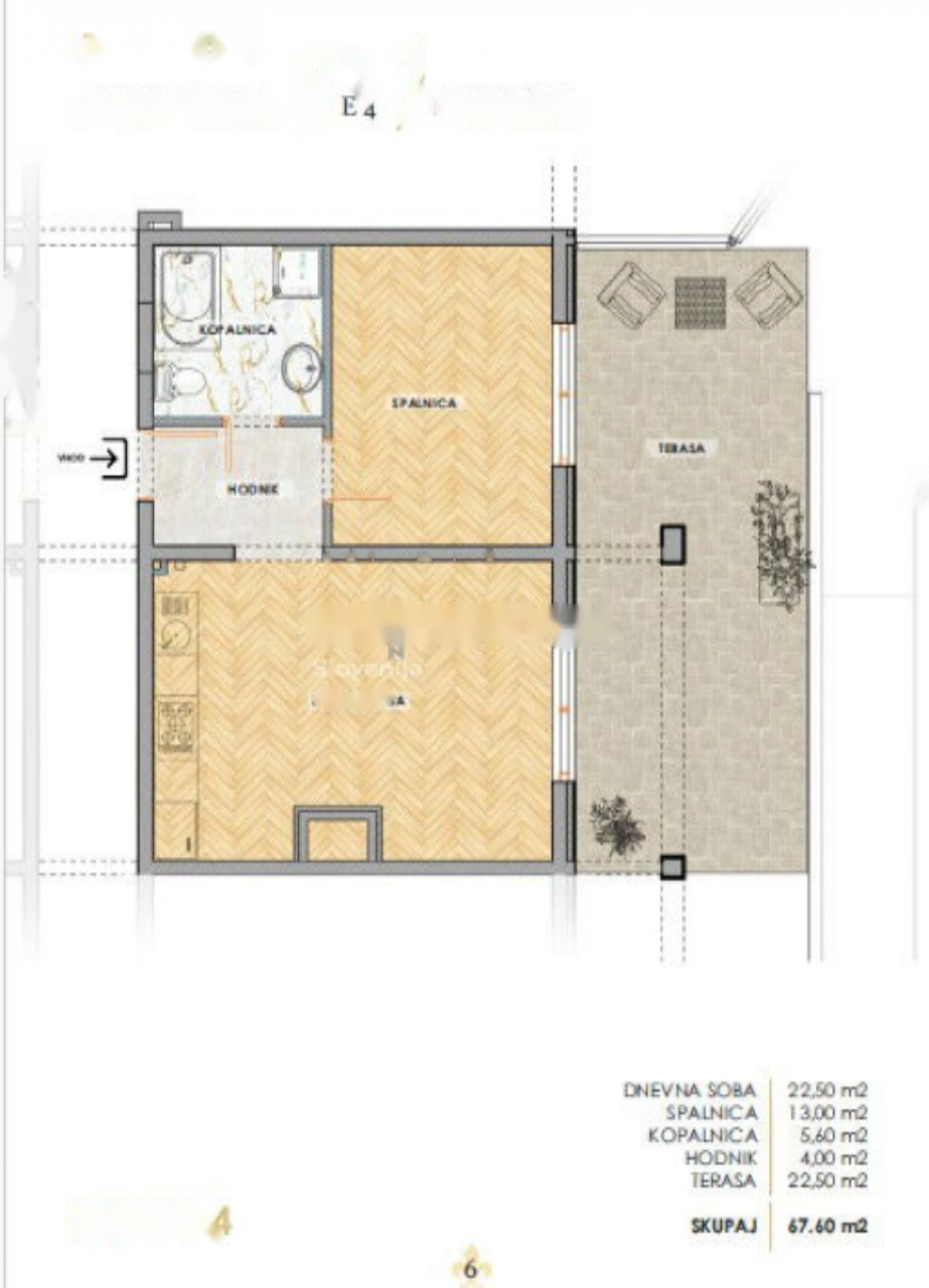 Квартира в Портороже, Словения, 70 м² - фото 7