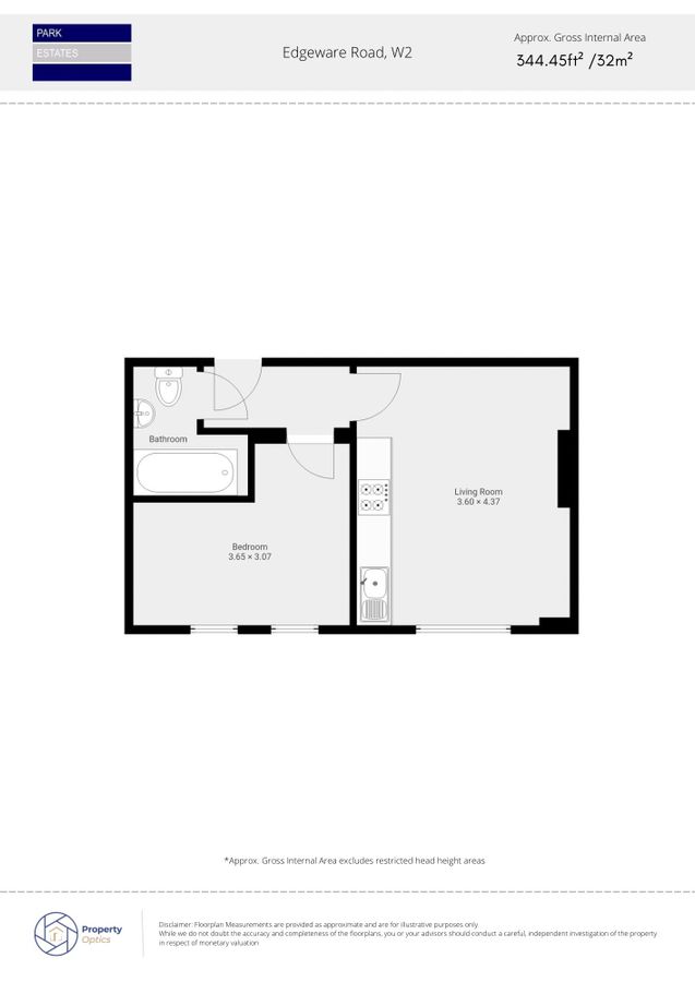 Квартира в Лондоне, Великобритания, 32 м² - фото 7