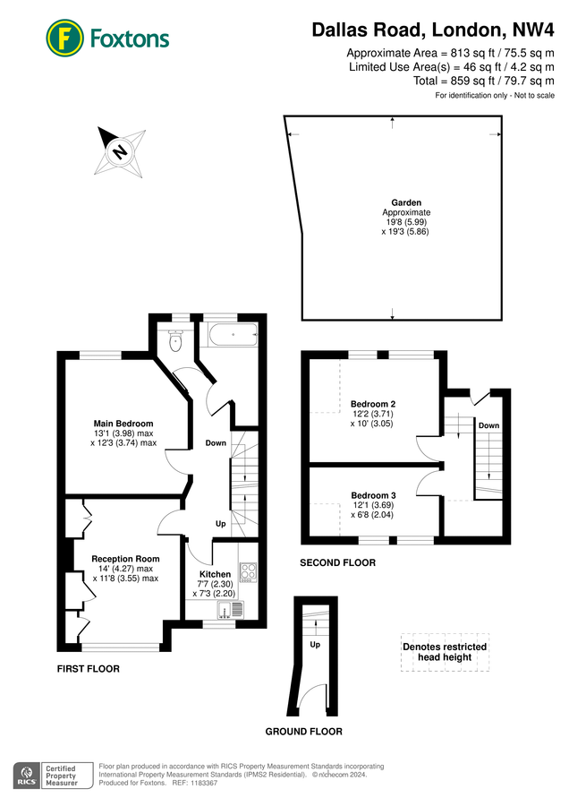 Квартира в Лондоне, Великобритания, 80 м² - фото 8