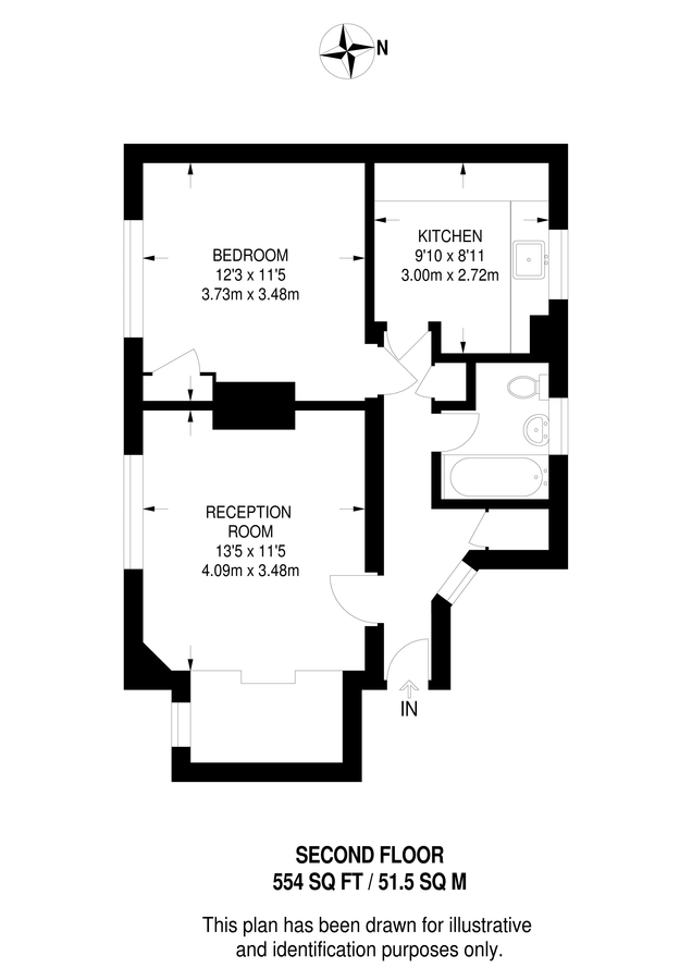 Квартира в Лондоне, Великобритания, 52 м² - фото 8