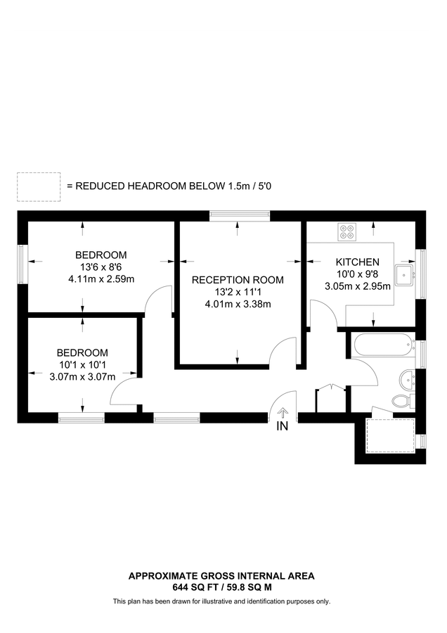 Квартира в Лондоне, Великобритания, 60 м² - фото 8