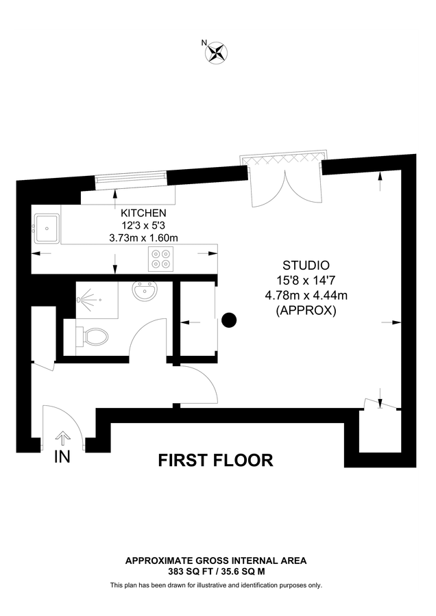 Квартира в Лондоне, Великобритания, 36 м² - фото 8
