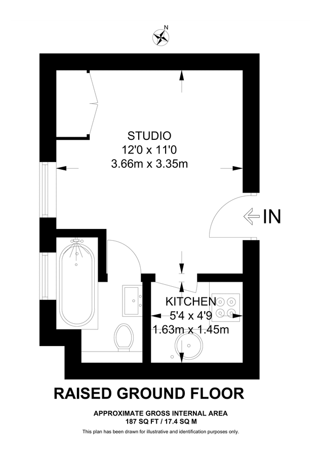 Квартира в Лондоне, Великобритания, 17 м² - фото 8