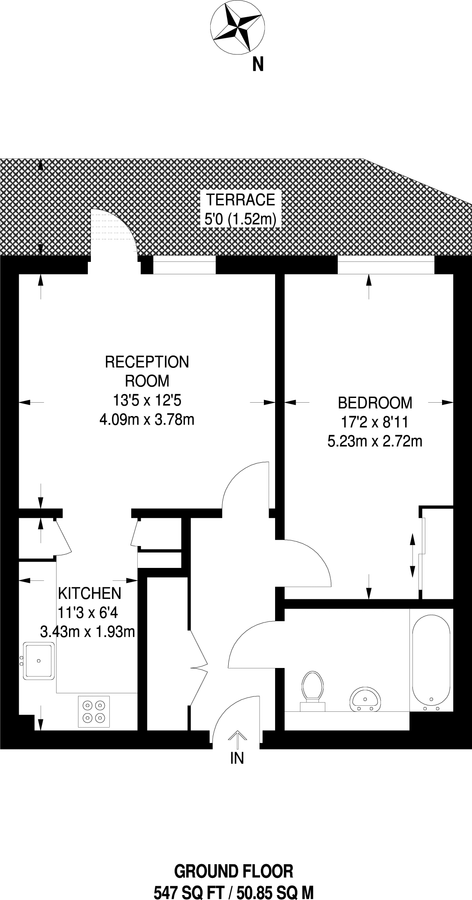 Квартира в Лондоне, Великобритания, 51 м² - фото 8