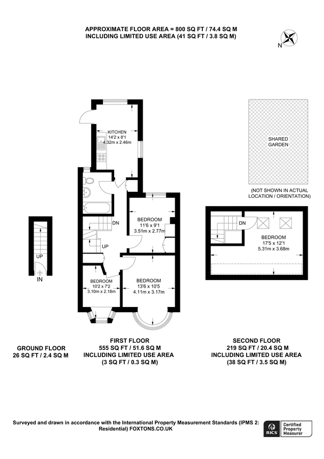 Квартира в Лондоне, Великобритания, 20 м² - фото 9