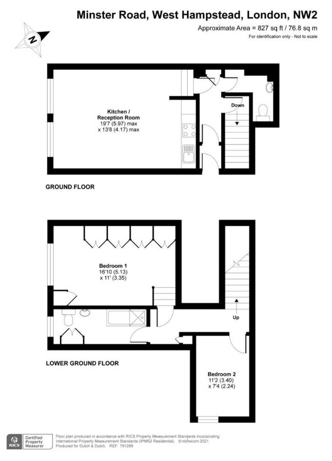 Квартира в Лондоне, Великобритания, 77 м² - фото 9