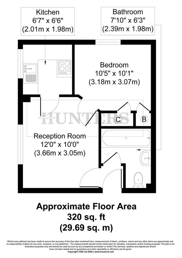 Квартира в Лондоне, Великобритания, 30 м² - фото 9