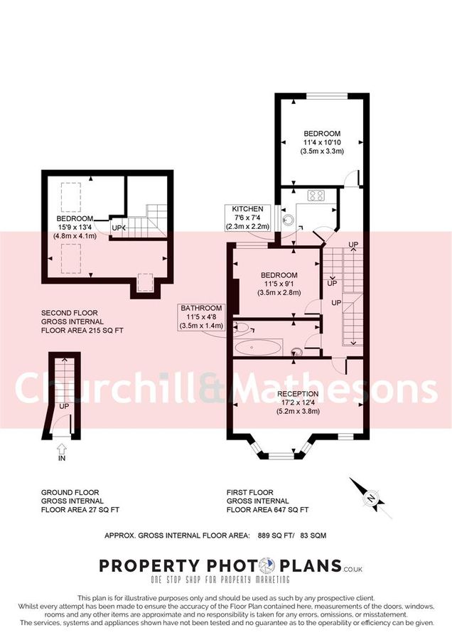 Квартира в Лондоне, Великобритания, 60 м² - фото 9