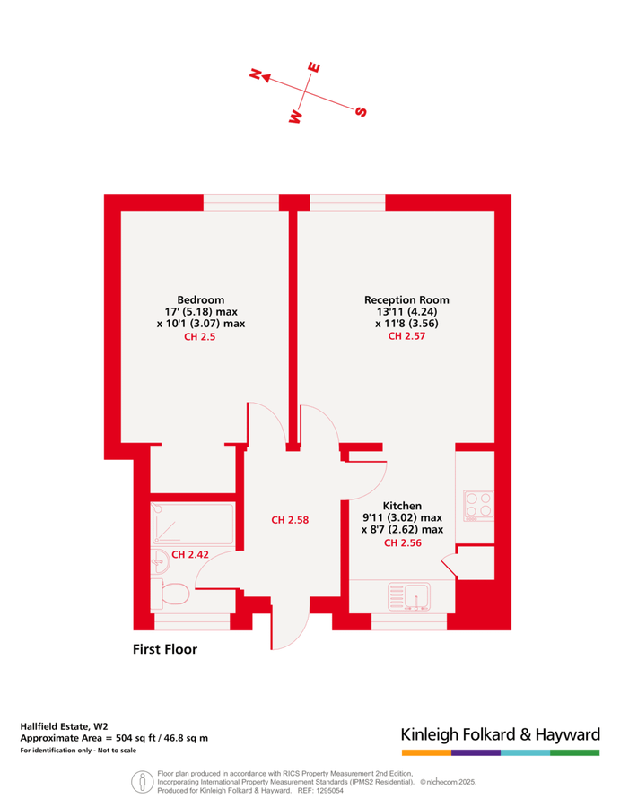 Квартира в Лондоне, Великобритания, 47 м² - фото 9