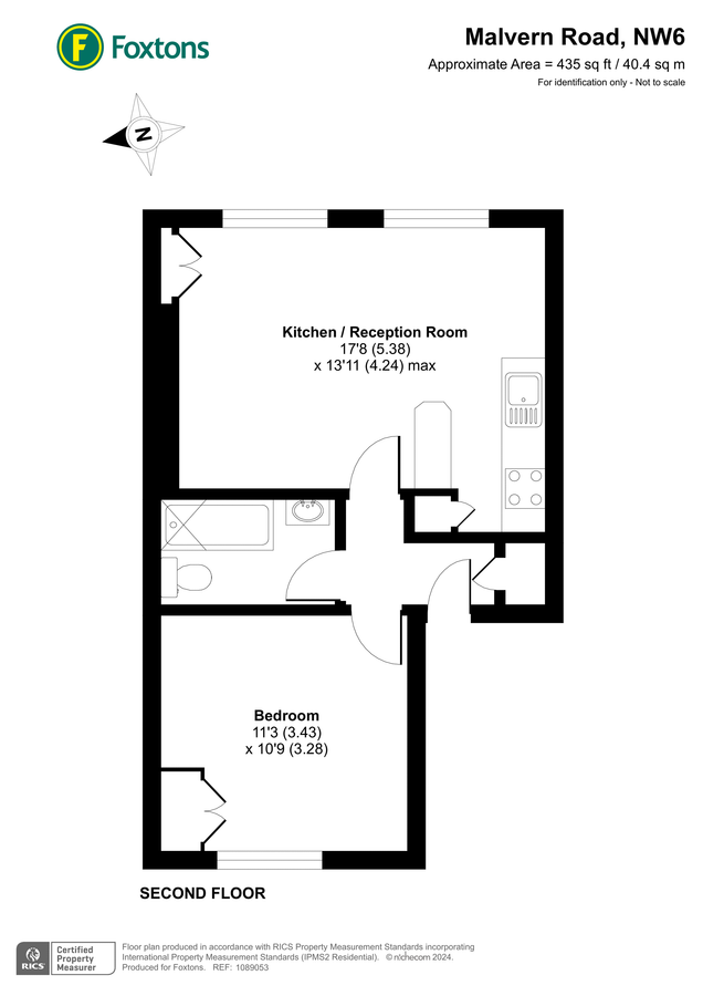 Квартира в Лондоне, Великобритания, 40 м² - фото 9