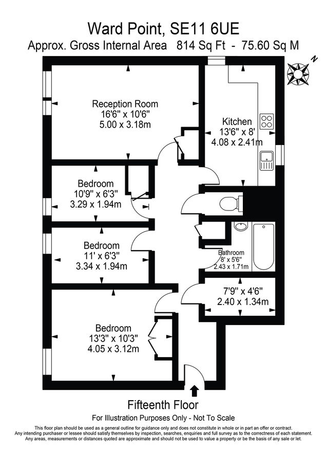 Квартира в Лондоне, Великобритания, 76 м² - фото 9