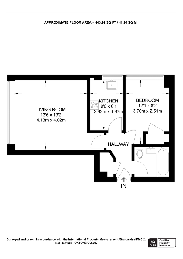 Квартира в Лондоне, Великобритания, 41 м² - фото 10
