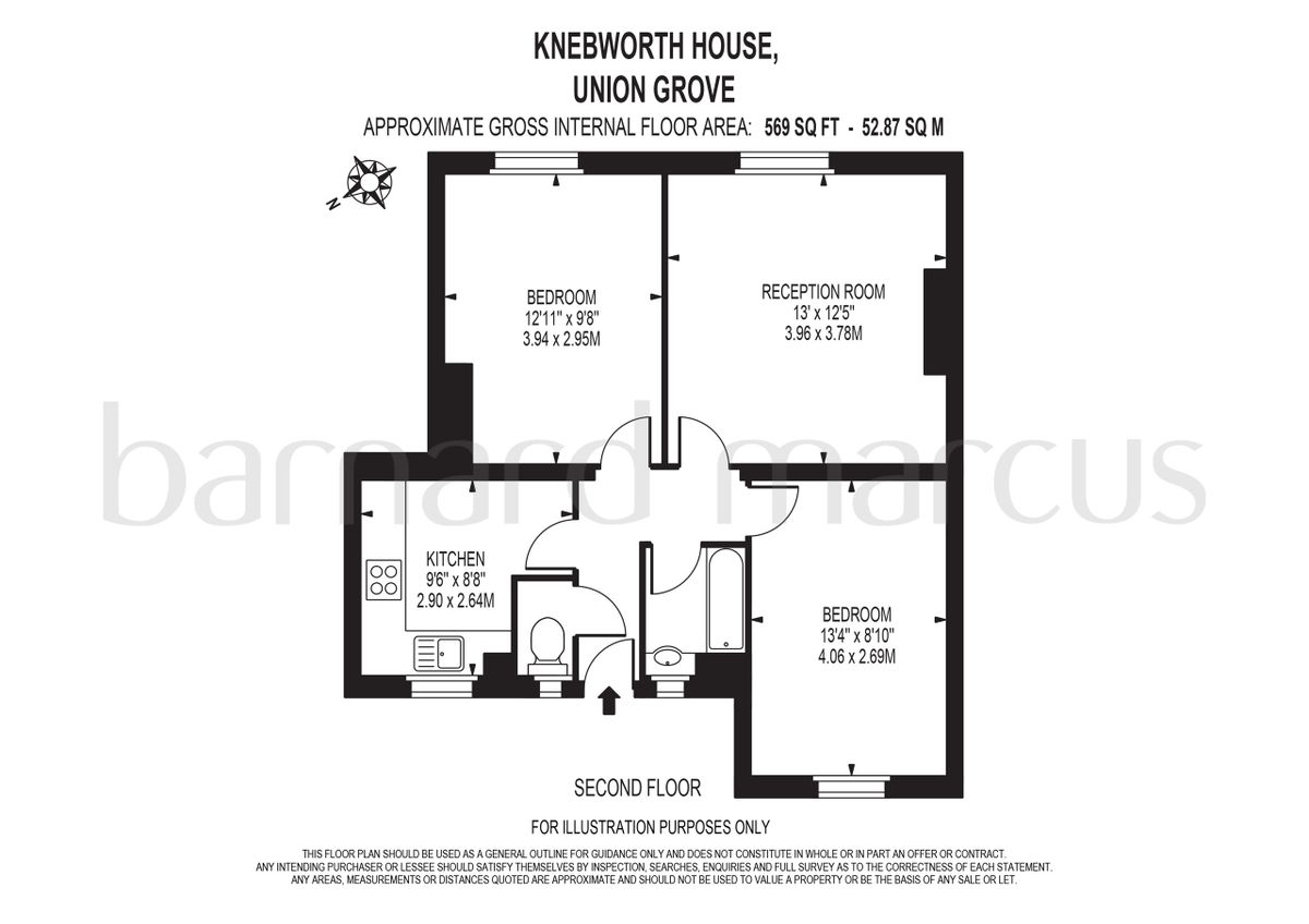 Квартира в Лондоне, Великобритания, 53 м² - фото 10