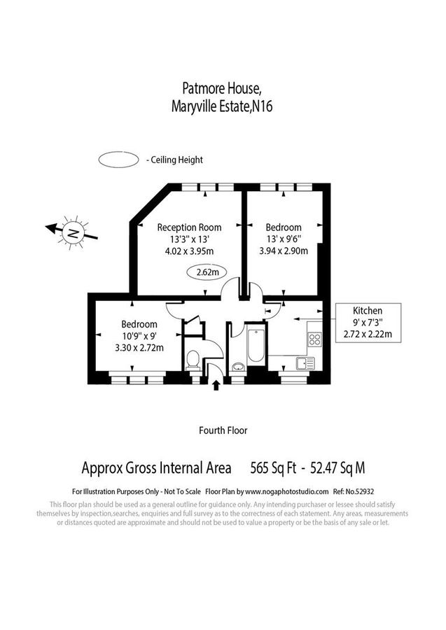 Квартира в Лондоне, Великобритания, 53 м² - фото 10