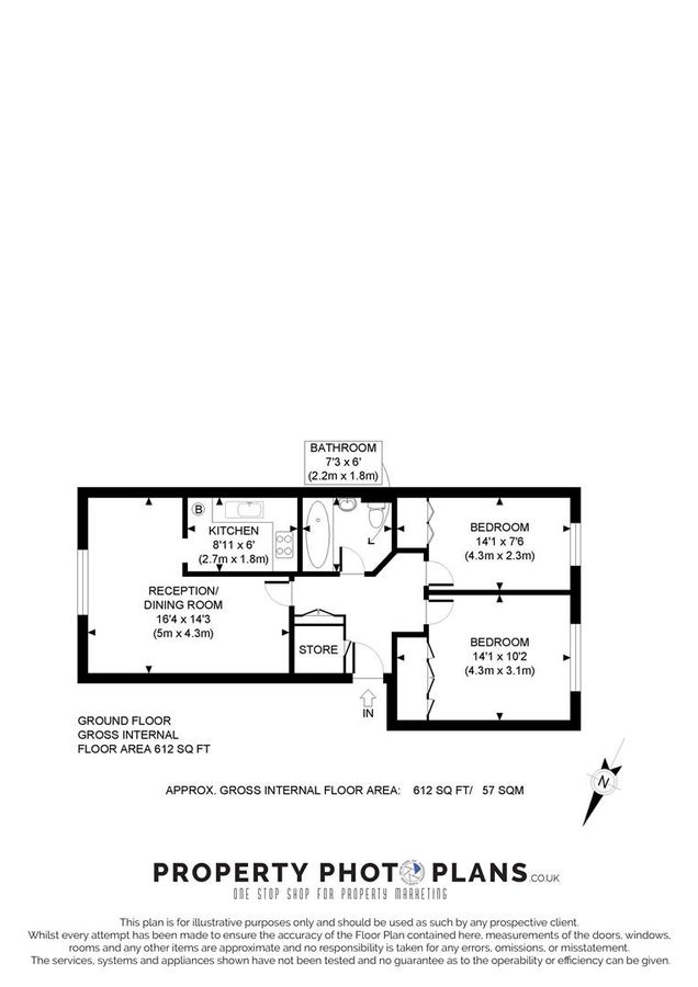 Квартира в Лондоне, Великобритания, 7 м² - фото 10