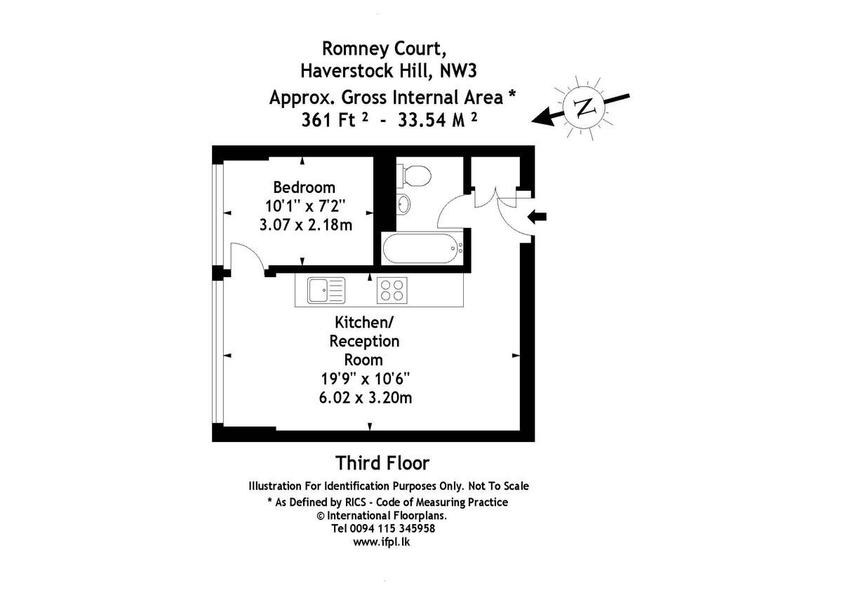 Квартира в Лондоне, Великобритания, 34 м² - фото 11