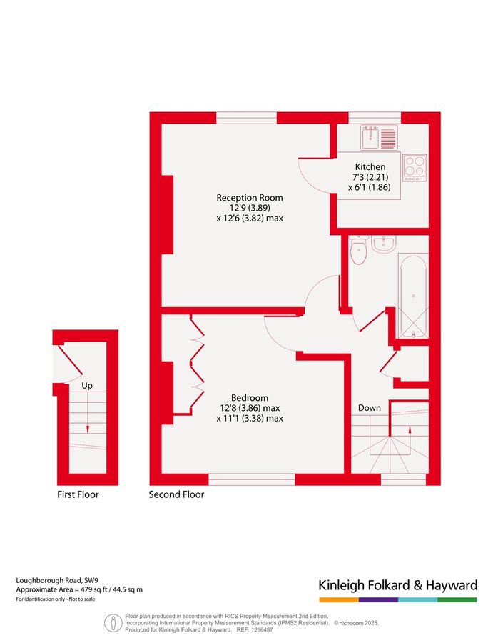 Квартира в Лондоне, Великобритания, 45 м² - фото 11