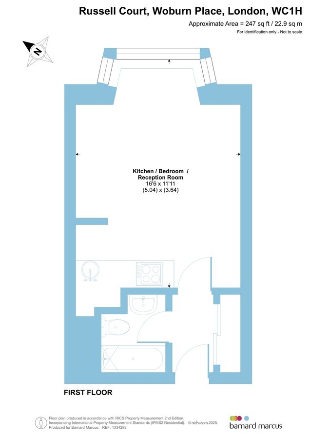 Квартира в Лондоне, Великобритания, 23 м² - фото 11