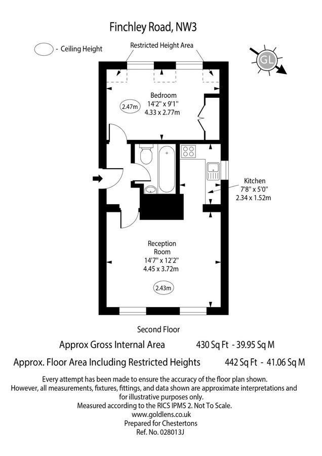 Квартира в Лондоне, Великобритания, 41 м² - фото 12