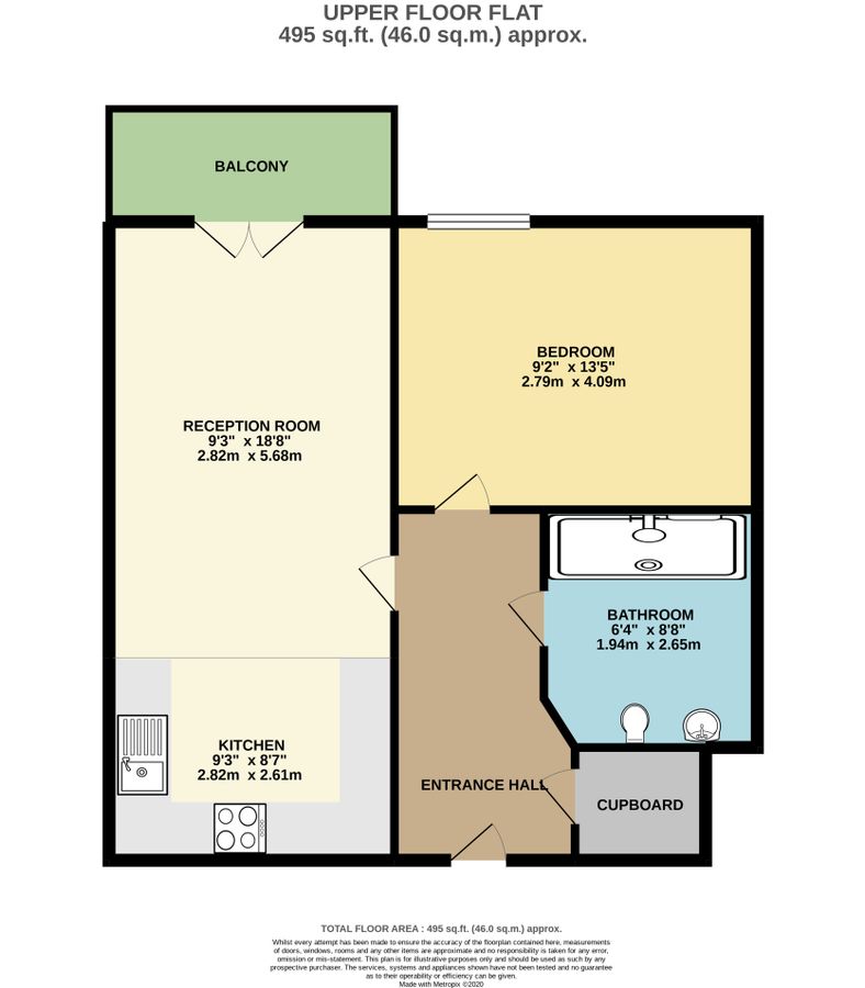 Квартира в Лондоне, Великобритания, 46 м² - фото 11